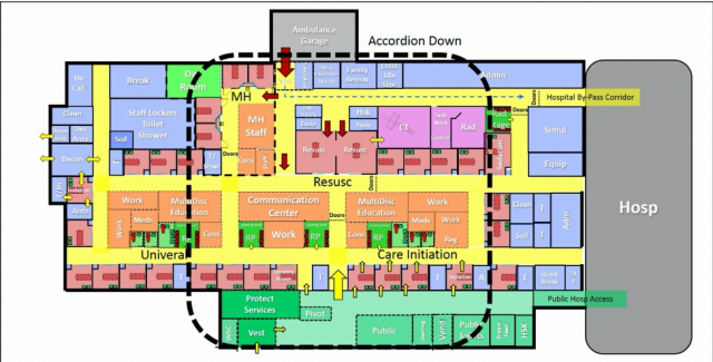 floor plan for IWK hospital